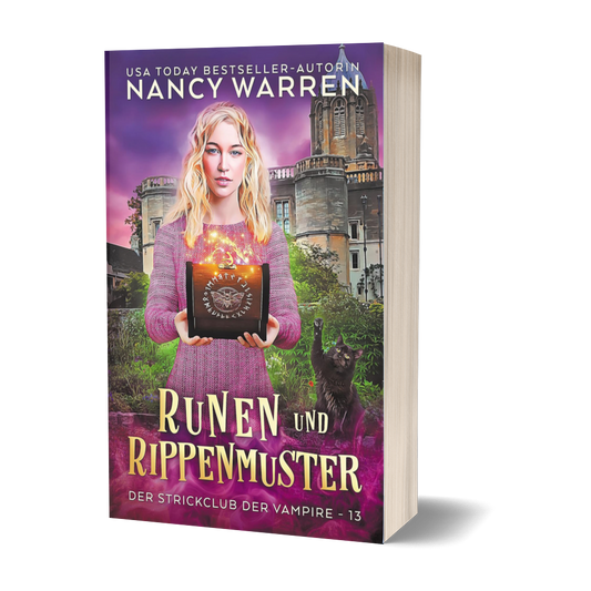 Runen und Rippenmuster: Ein Paranormaler Cosy-Krimi (Der Strickclub der Vampire 13)