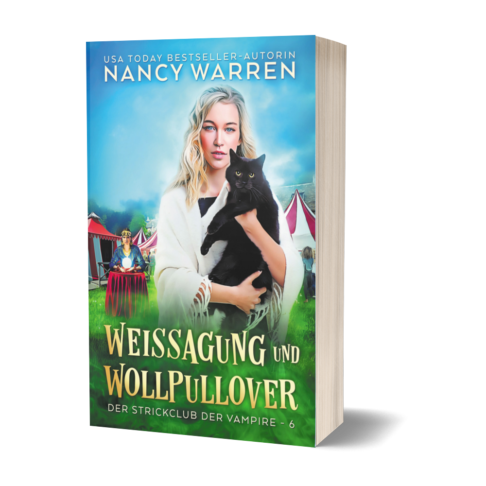 Weissagung und Wollpullover: Ein Paranormaler Cosy-Krimi (Der Strickclub der Vampire 6)