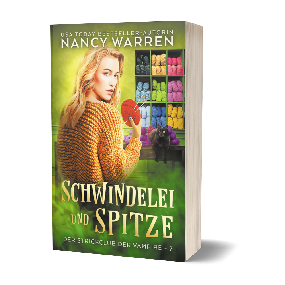 Schwindelei und Spitze: Ein Paranormaler Cosy-Krimi (Der Strickclub der Vampire 7)