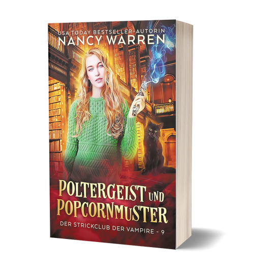 Poltergeist und Popcornmuster : Ein Paranormaler Cosy-Krimi (Der Strickclub der Vampire 9)