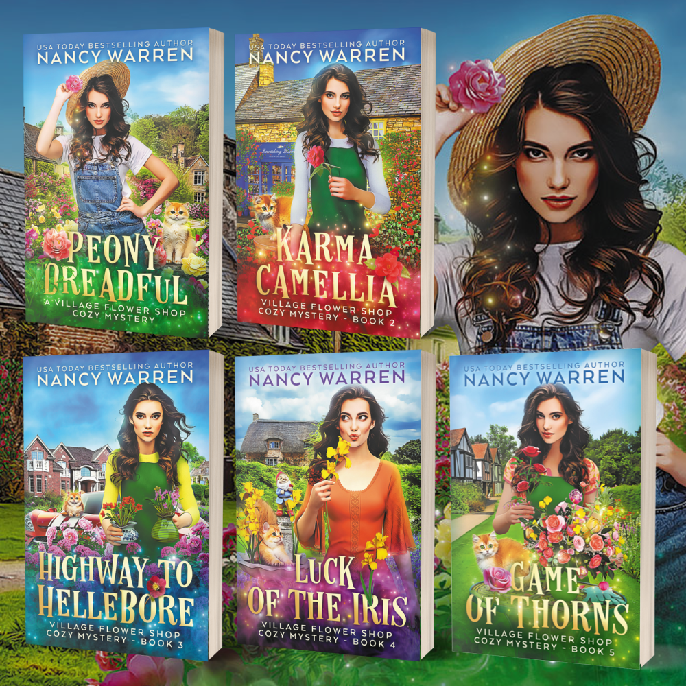 The Village Flower Shop Mysteries by Nancy Warren
