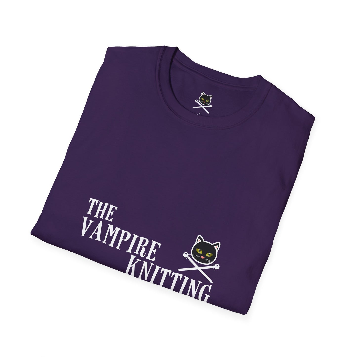 Vampire Knitting Club Unisex T-shirt: Dying to join (Up to 5XL)