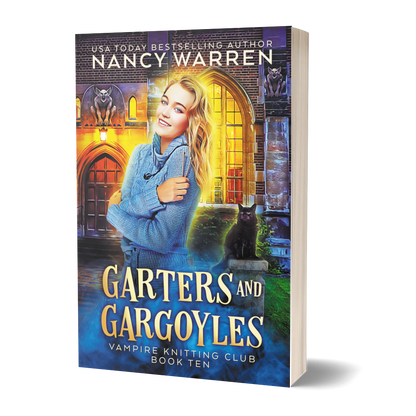 Signed paperbacks for UK readers is a paranormal cozy mystery by bestselling author Nancy Warren