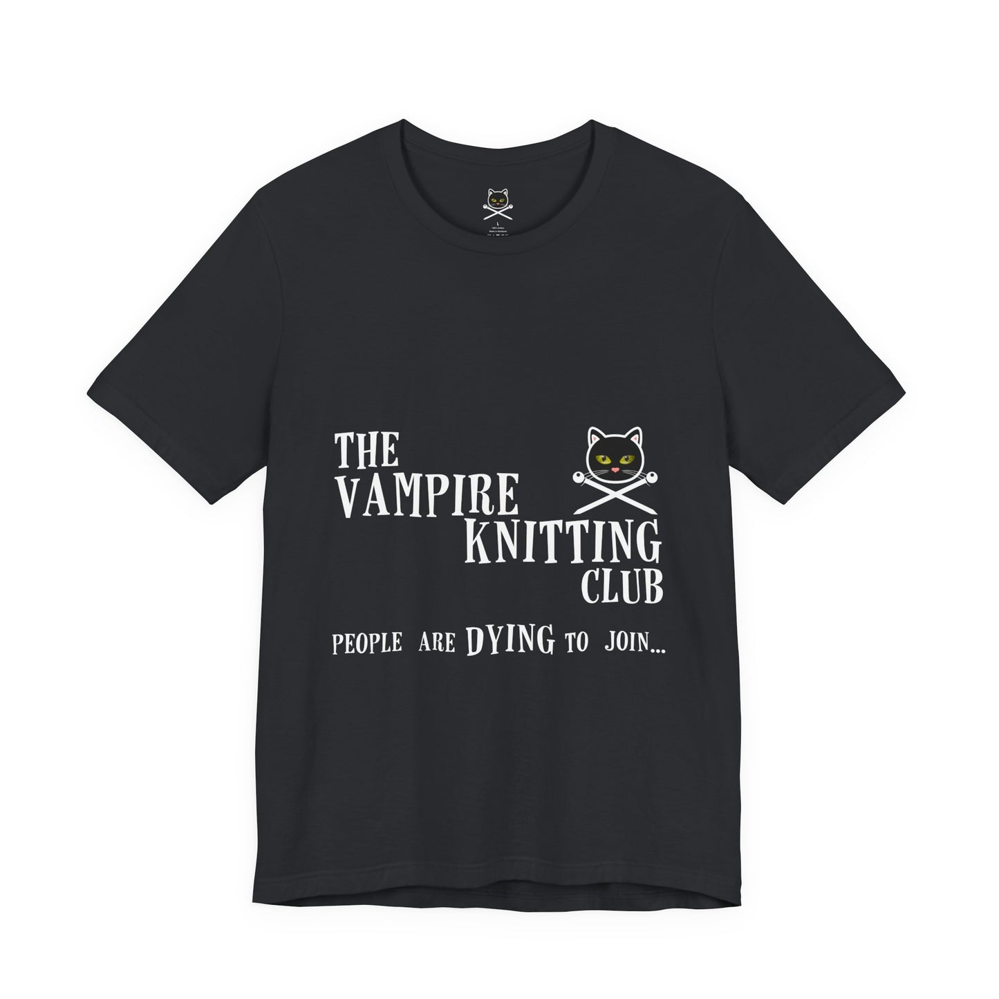 Vampire Knitting Club Unisex T-Shirt - Dying to Join