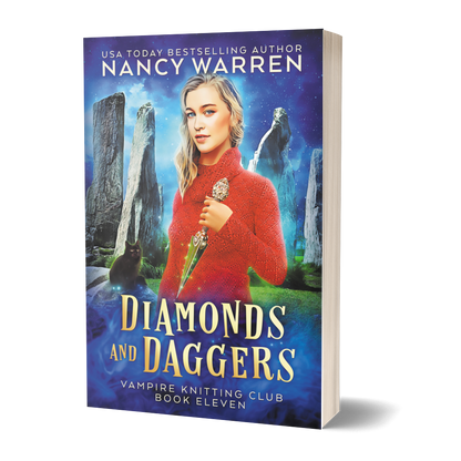 Signed paperbacks for UK readers is a paranormal cozy mystery by bestselling author Nancy Warren