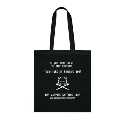 Cotton Tote Knitting Bag Carry your knitting in style with this exclusive design.