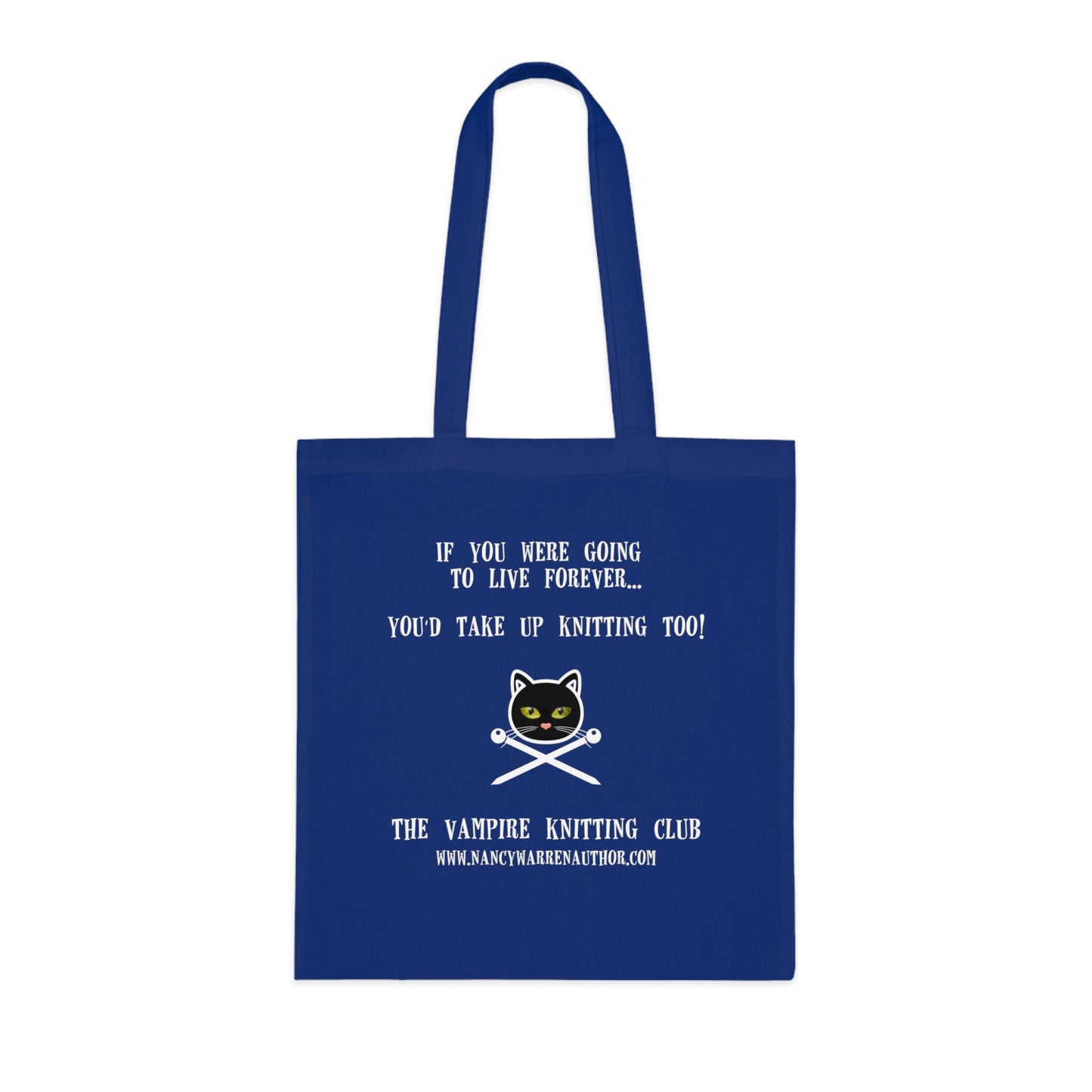 Cotton Tote Knitting Bag