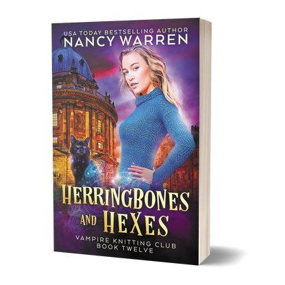 Signed paperbacks for UK readers is a paranormal cozy mystery by bestselling author Nancy Warren