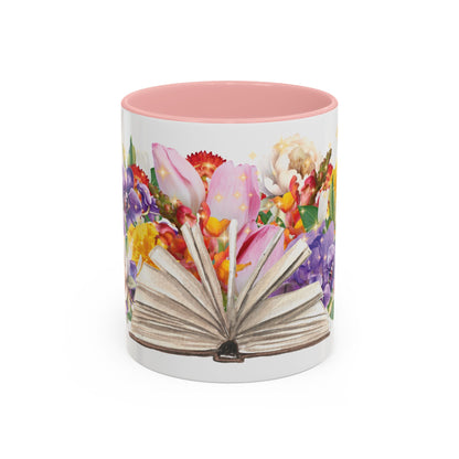 Magical Flowers Mug (11, 15oz). Exclusive Village Flower Shop Mysteries merchandise from Nancy Warren