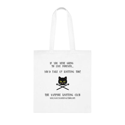 Cotton Tote Knitting Bag Carry your knitting in style with this exclusive design.