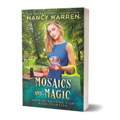 Signed paperbacks for UK readers is a paranormal cozy mystery by bestselling author Nancy Warren