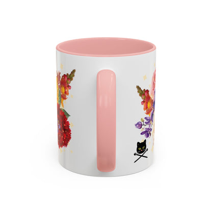 Magical Flowers Mug (11, 15oz). Exclusive Village Flower Shop Mysteries merchandise from Nancy Warren