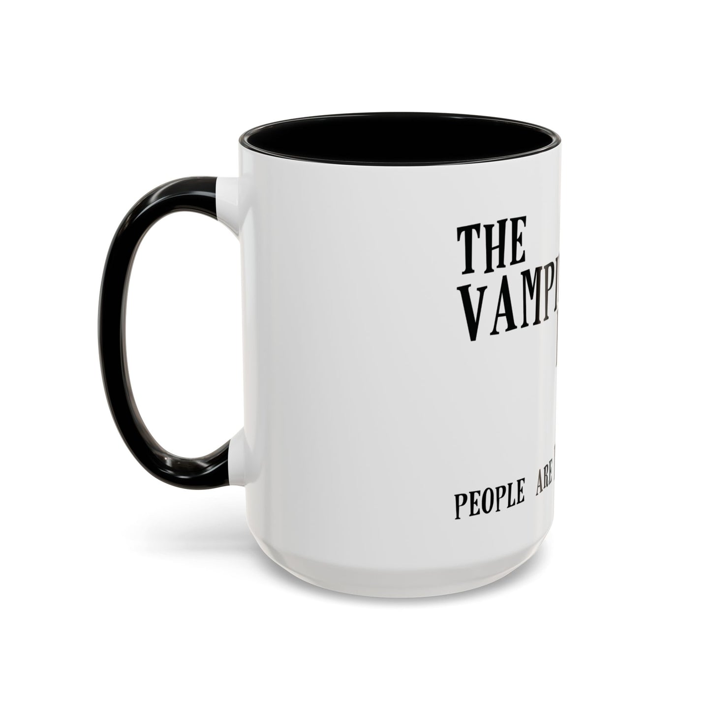 Vampire Knitting Club Mug (11, 15oz - white)