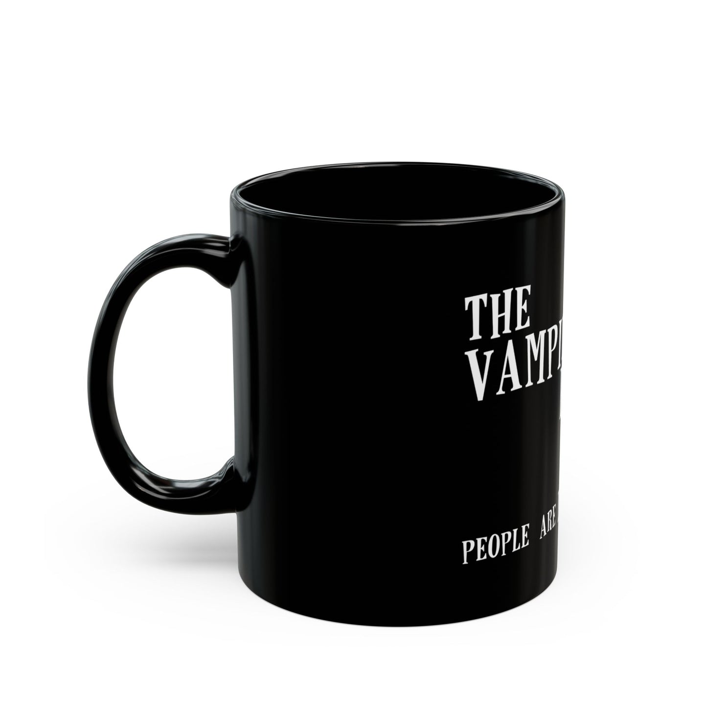 Black Vampire Knitting Club Mug