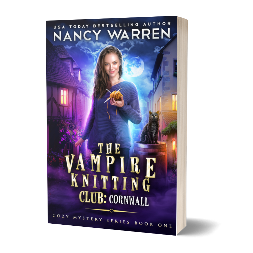 Vampire Knitting Club Cornwall Nancy Warren
