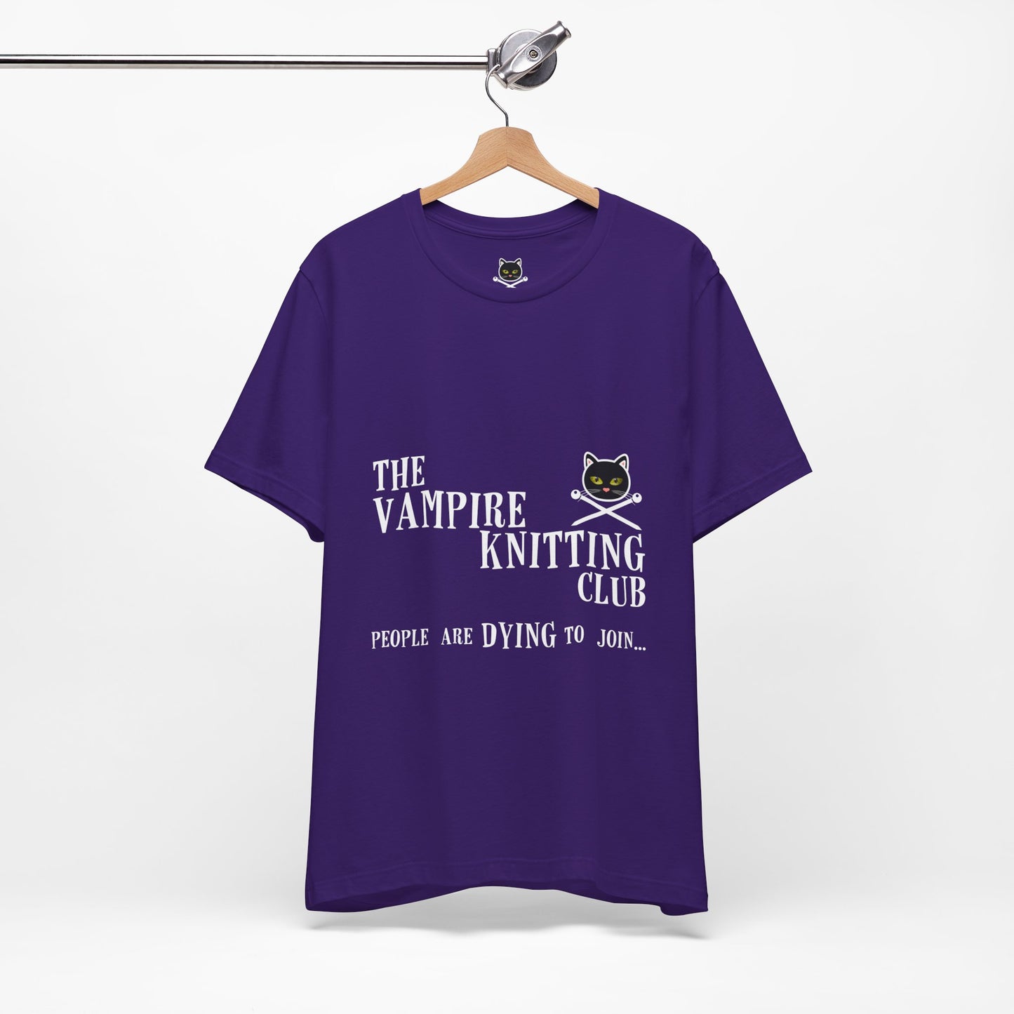 Vampire Knitting Club Unisex T-Shirt - Dying to Join