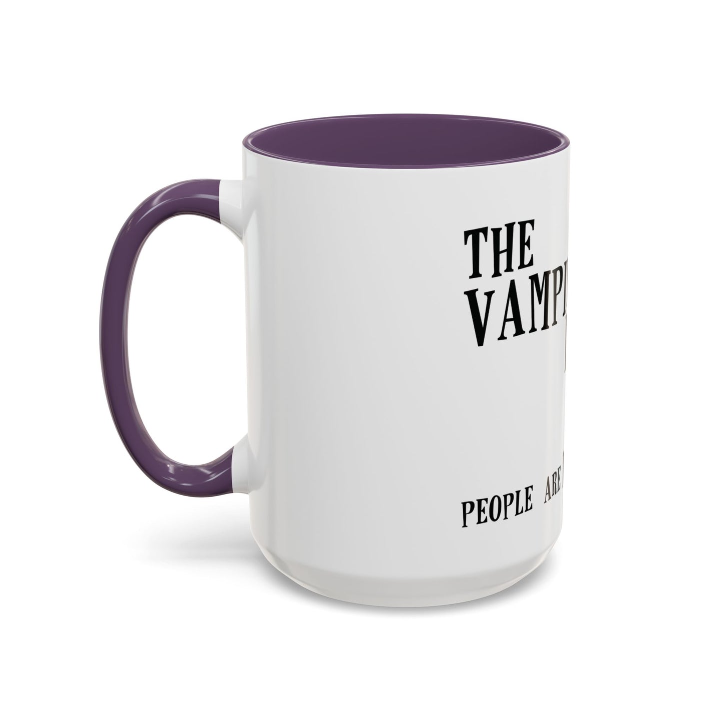 Vampire Knitting Club Mug (11, 15oz - white)