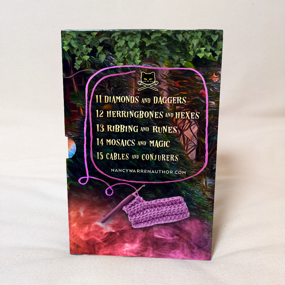 Book cover with text and illustrations on a white background