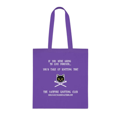 Cotton Tote Knitting Bag Carry your knitting in style with this exclusive design.