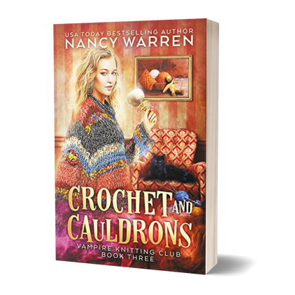 Signed paperbacks for UK readers is a paranormal cozy mystery by bestselling author Nancy Warren