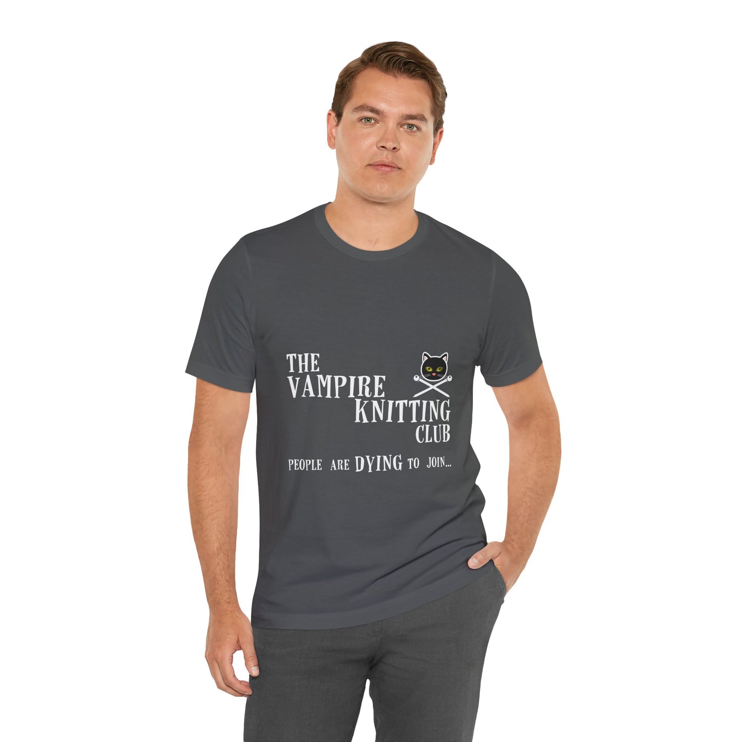 Vampire Knitting Club Unisex T-Shirt - Dying to Join