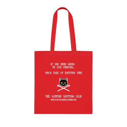 Cotton Tote Knitting Bag Carry your knitting in style with this exclusive design.