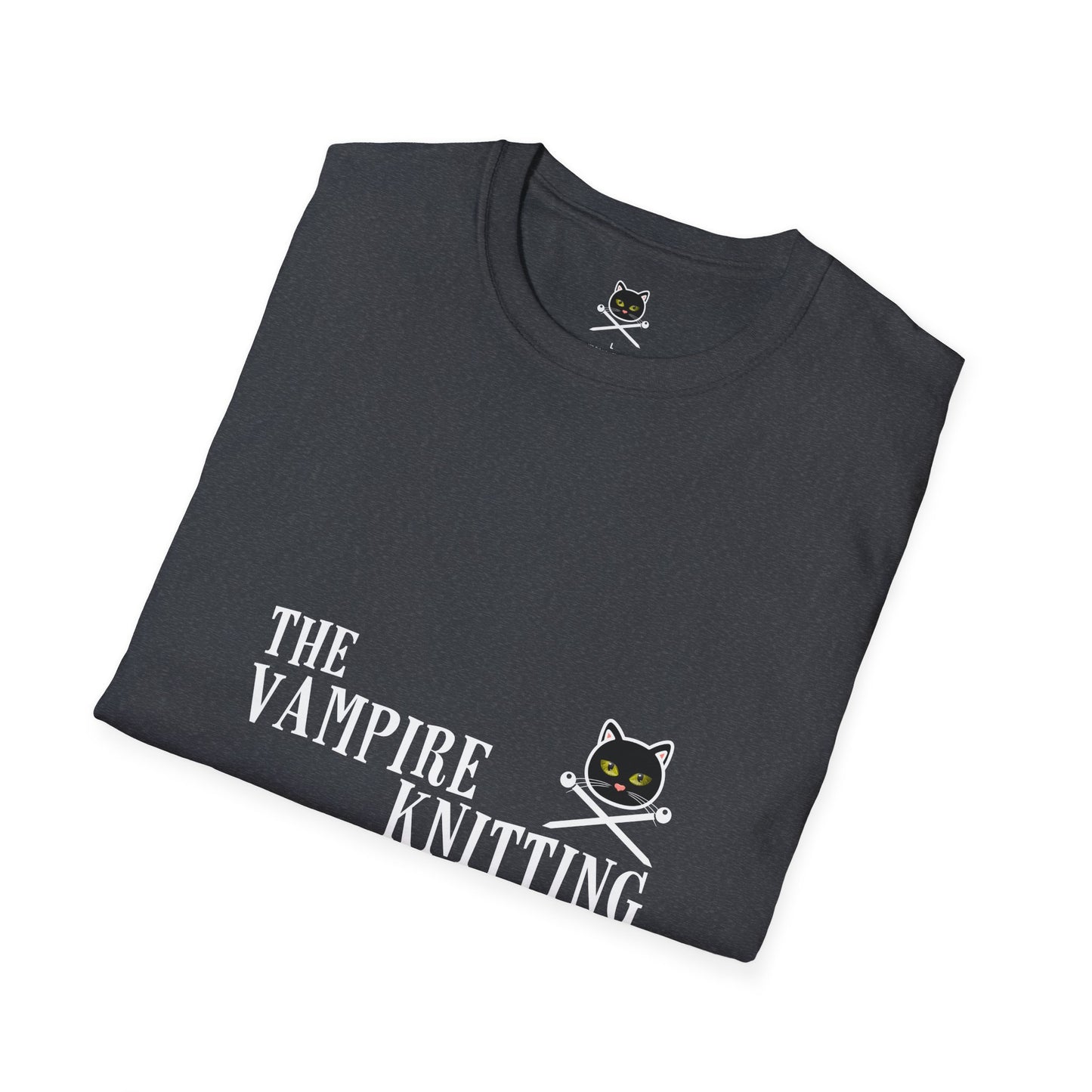 Vampire Knitting Club Unisex T-shirt: Dying to join (Up to 5XL)