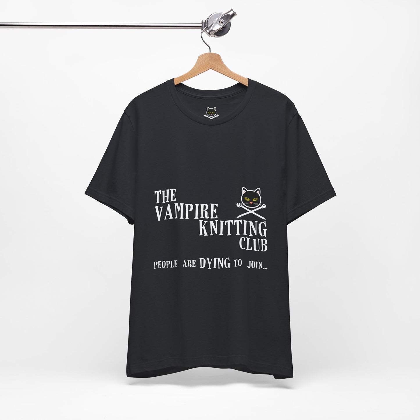 Vampire Knitting Club Unisex T-Shirt - Dying to Join