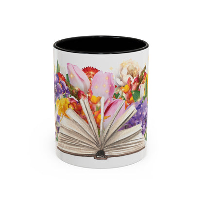 Magical Flowers Mug (11, 15oz). Exclusive Village Flower Shop Mysteries merchandise from Nancy Warren