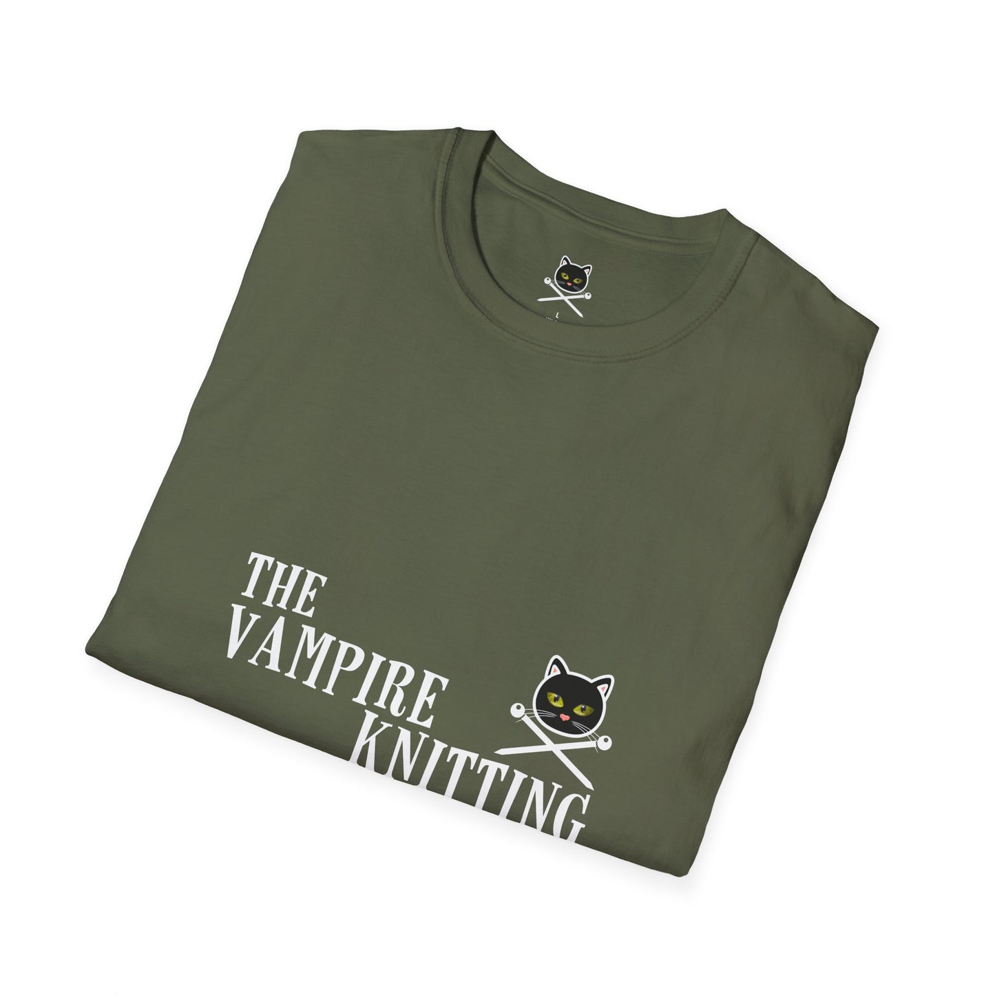 Vampire Knitting Club Unisex T-shirt: Dying to join (Up to 5XL)