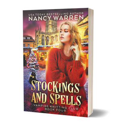 Signed paperbacks for UK readers is a paranormal cozy mystery by bestselling author Nancy Warren
