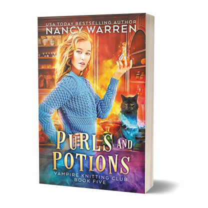Signed paperbacks for UK readers is a paranormal cozy mystery by bestselling author Nancy Warren