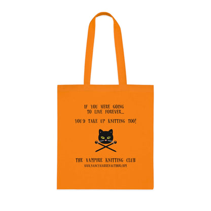 Cotton Tote Knitting Bag Carry your knitting in style with this exclusive design.