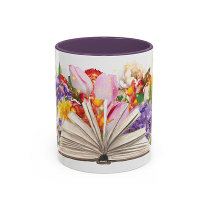 Magical Flowers Mug (11, 15oz). Exclusive Village Flower Shop Mysteries merchandise from Nancy Warren