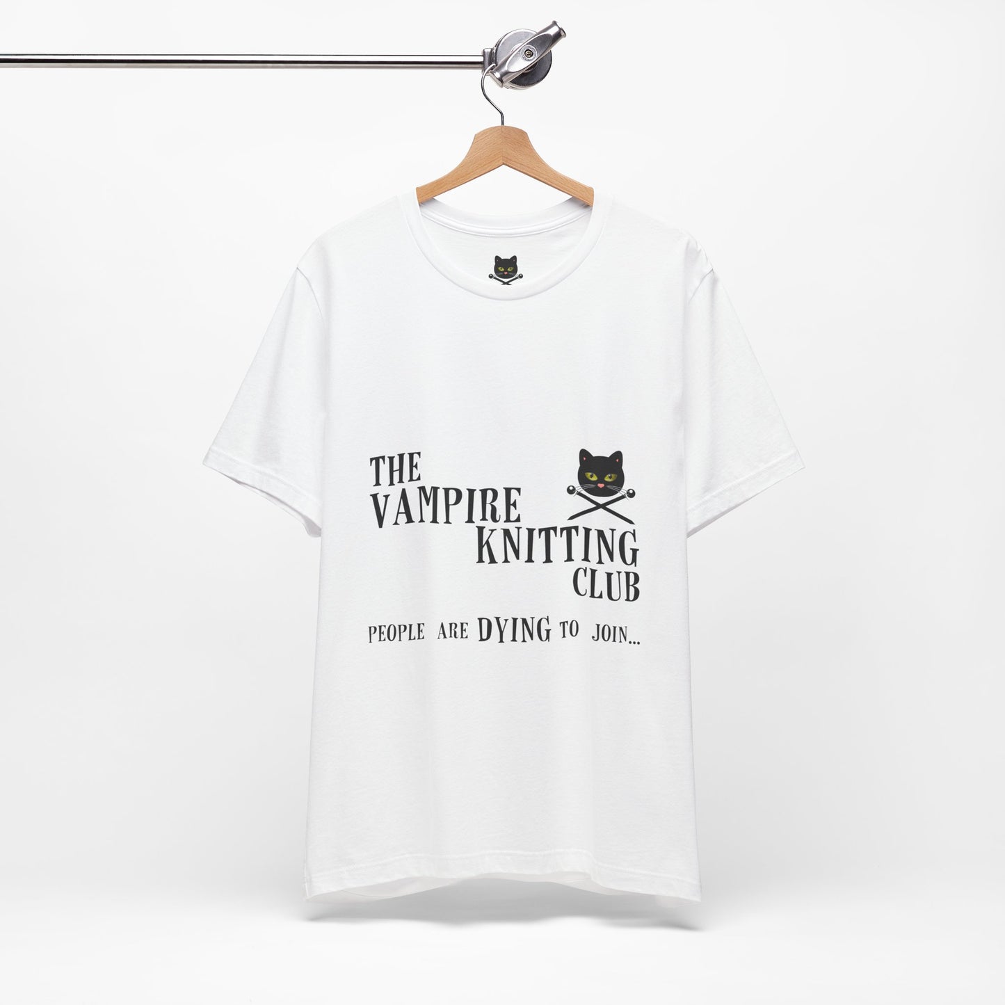 Vampire Knitting Club Unisex T-Shirt - Dying to Join