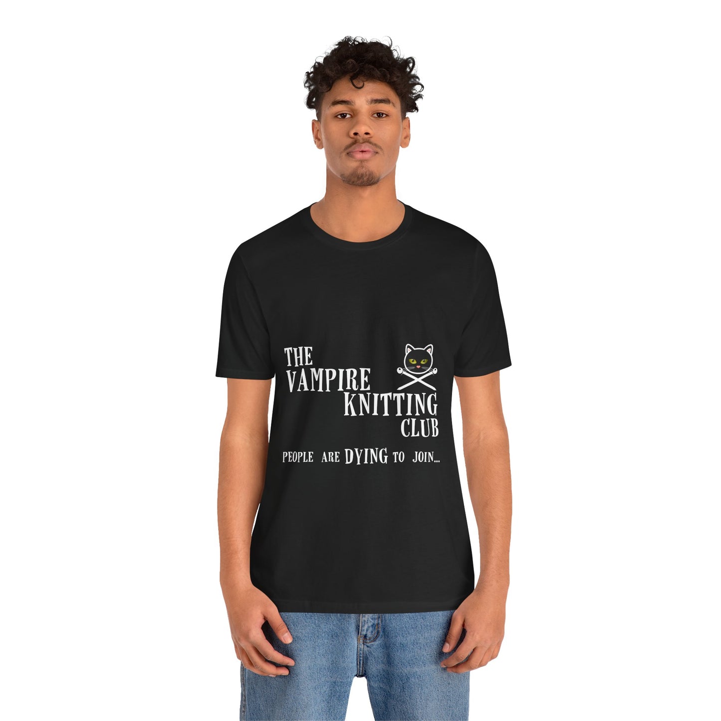 Vampire Knitting Club Unisex T-Shirt - Dying to Join