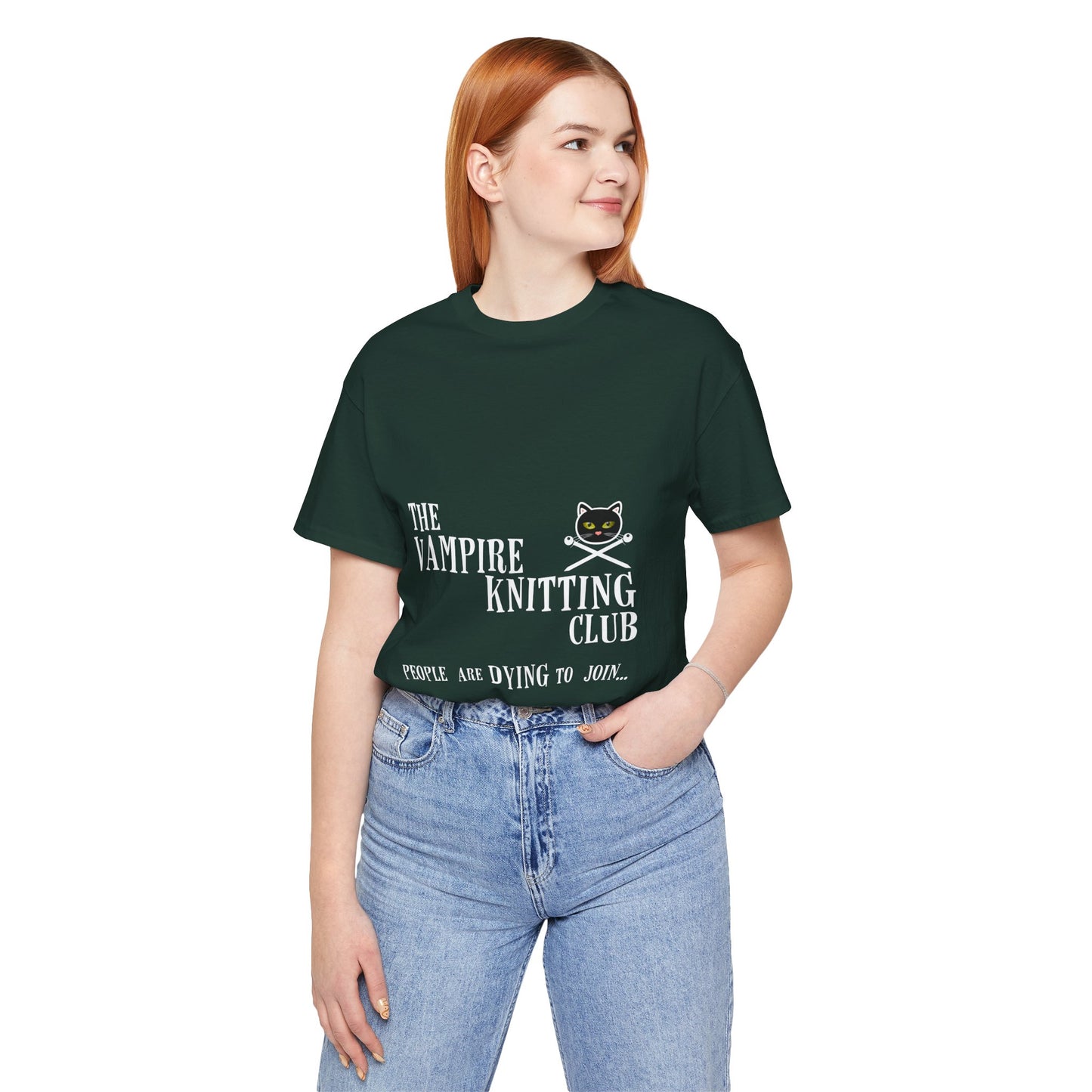 Vampire Knitting Club Unisex T-Shirt - Dying to Join