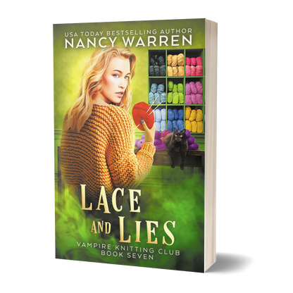 Signed paperbacks for UK readers is a paranormal cozy mystery by bestselling author Nancy Warren