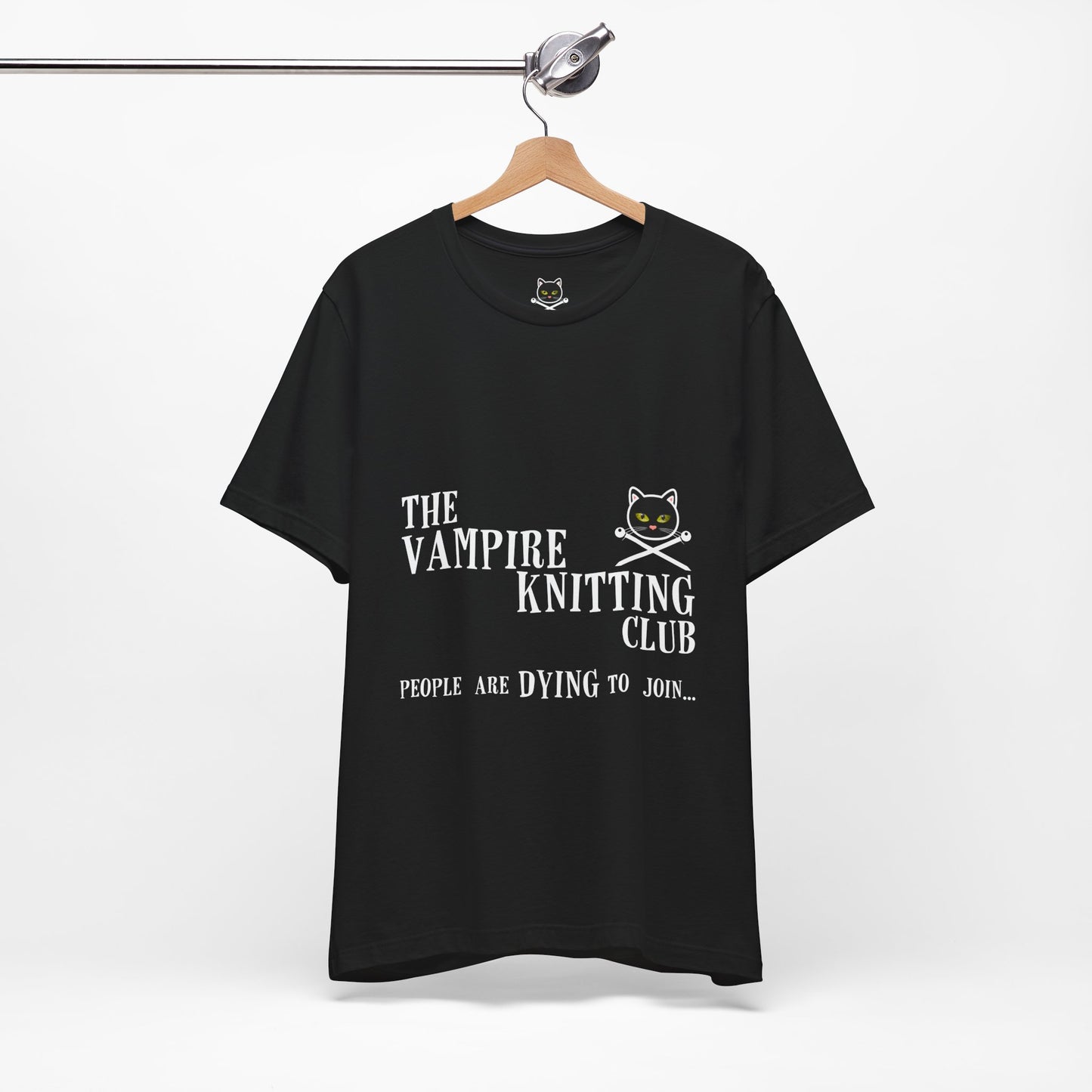 Vampire Knitting Club Unisex T-Shirt - Dying to Join
