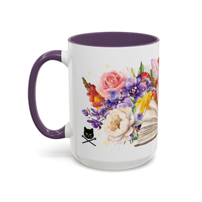 Magical Flowers Mug (11, 15oz). Exclusive Village Flower Shop Mysteries merchandise from Nancy Warren