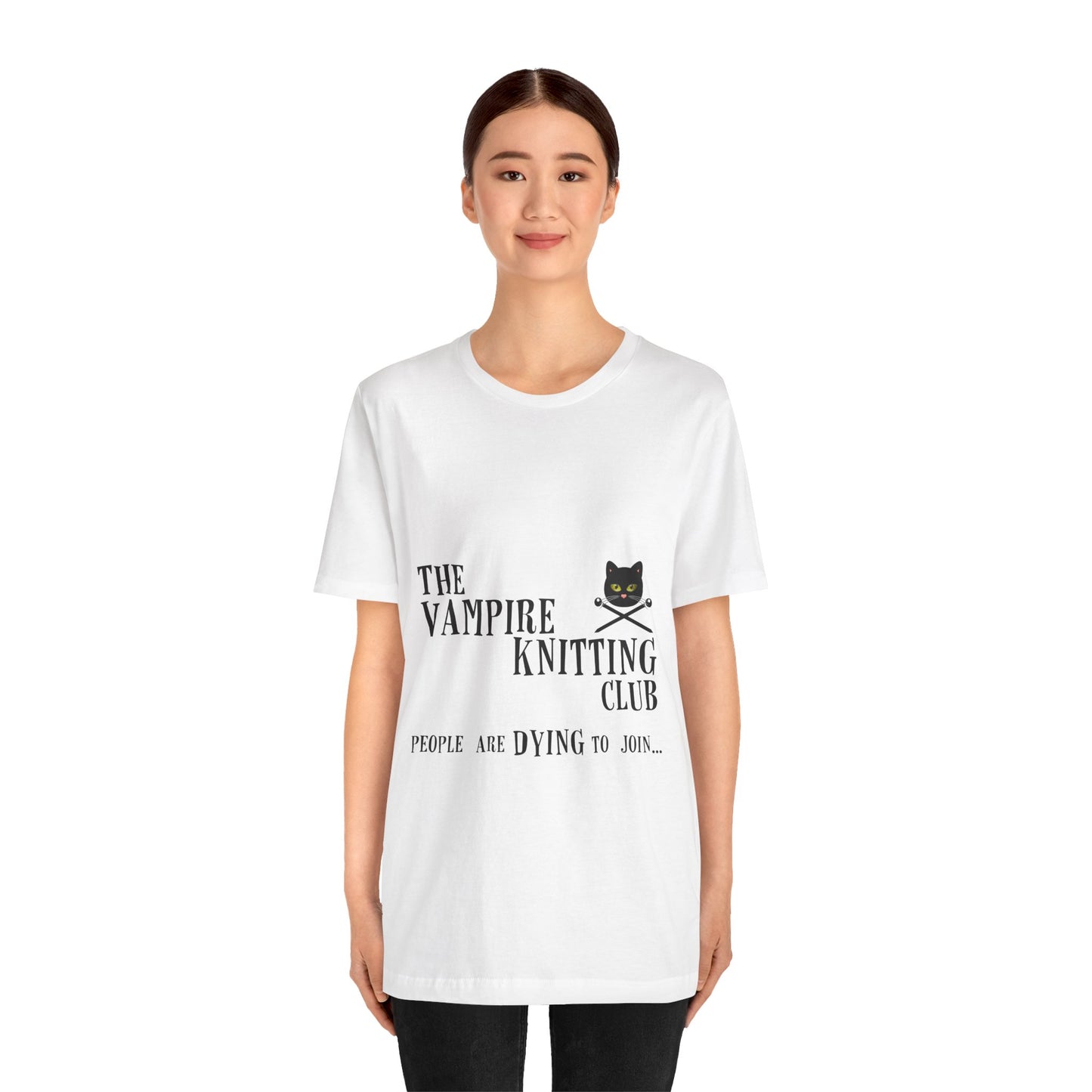 Vampire Knitting Club Unisex T-Shirt - Dying to Join