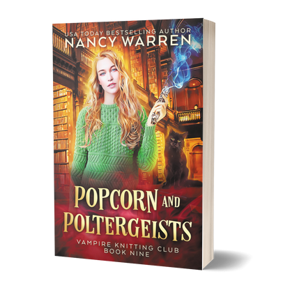 Signed paperbacks for UK readers is a paranormal cozy mystery by bestselling author Nancy Warren
