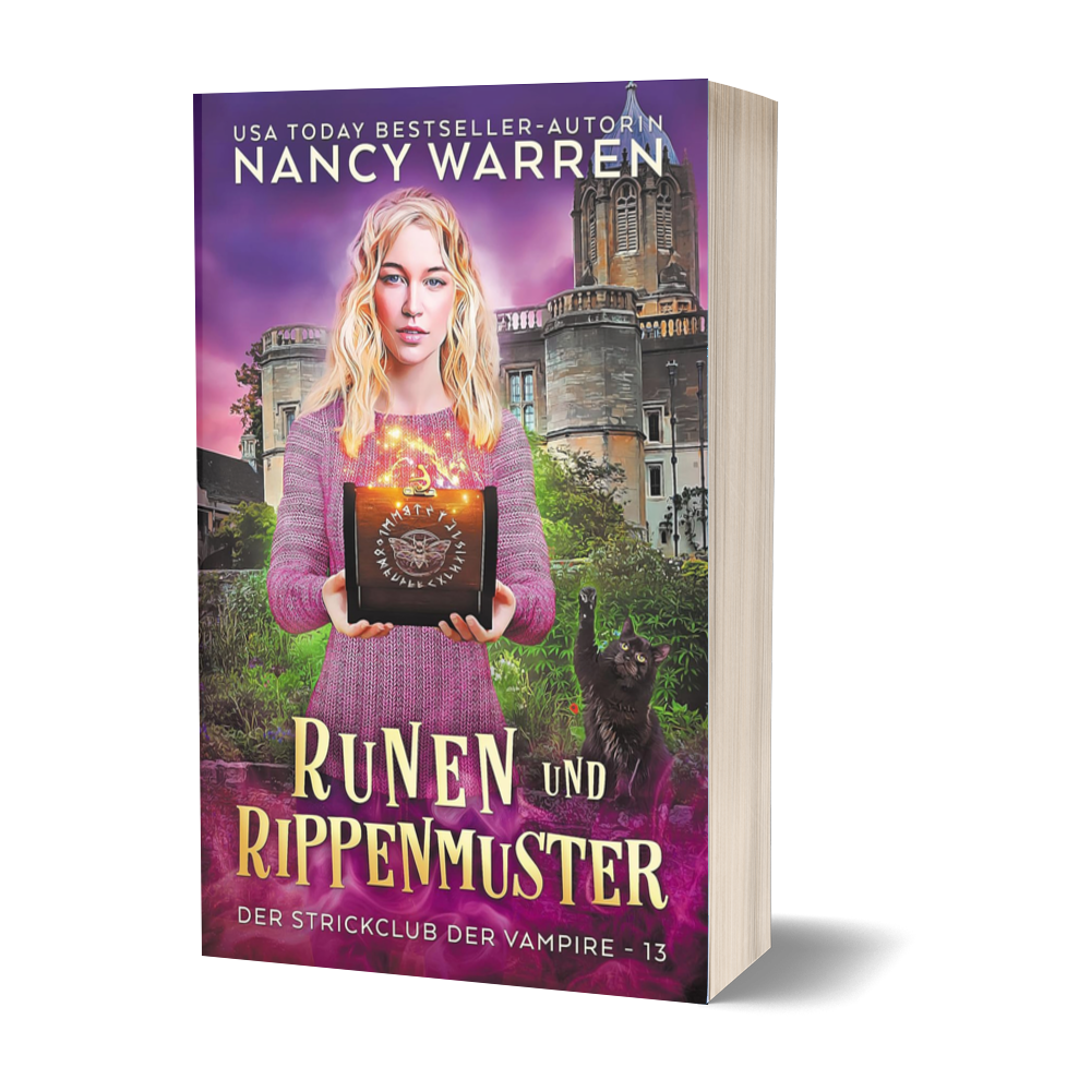 Runen und Rippenmuster: Ein Paranormaler Cosy-Krimi (Der Strickclub der Vampire 13)