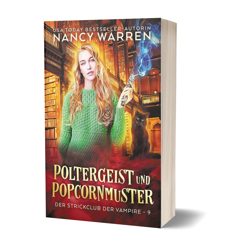 Poltergeist und Popcornmuster : Ein Paranormaler Cosy-Krimi (Der Strickclub der Vampire 9)