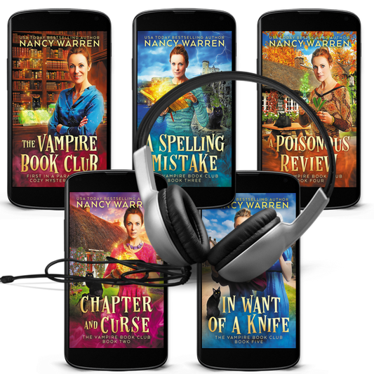 The Vampire Book Club Series Audiobook by Nancy Warren