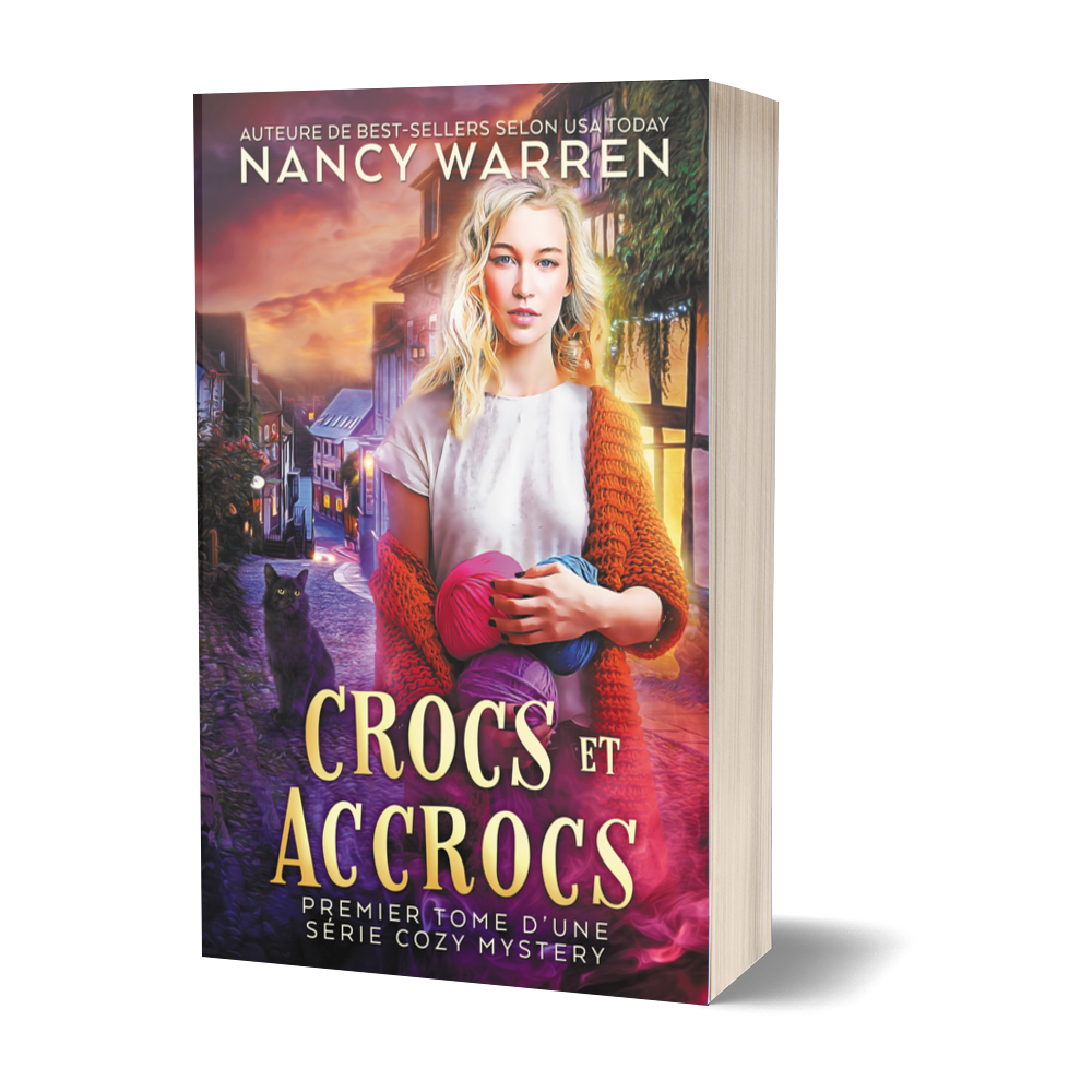 Crocs et Accrocs: Premier tome d’une série cozy mystery, entre polar et paranormal (Le Club des Vampires Tricoteurs t. 1)